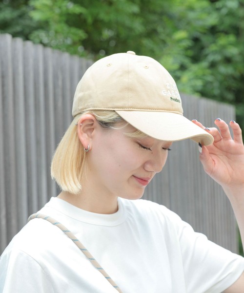 「EKAL」 キャップ ONE ベージュ レディース_画像2