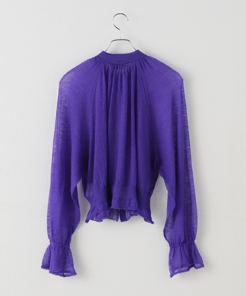 ニット セーター leur logette/ルールロジェット airy mohair ニット 20532 レディースの画像