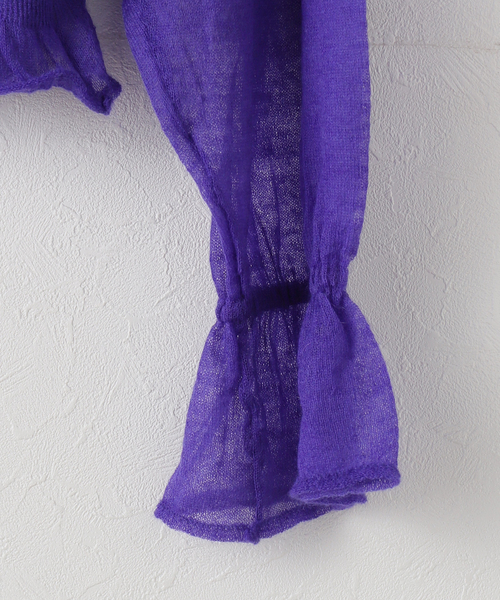 ニット セーター leur logette/ルールロジェット airy mohair ニット 20532 レディースの画像