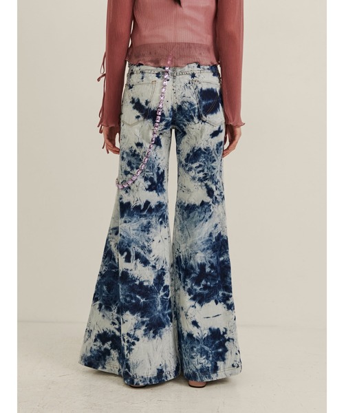 「PAMEO POSE」 ブーツカットデニムパンツ MEDIUM ブラウン レディース_画像8