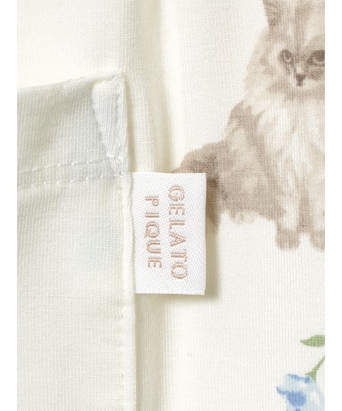 gelato pique（ジェラートピケ） パジャマ 「JUNIOR」フラワーキャット