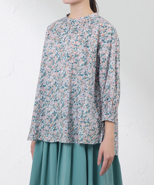 AMACA（アマカ） ブラウス シャツ 「LIBERTY」SPRING ORCHARD