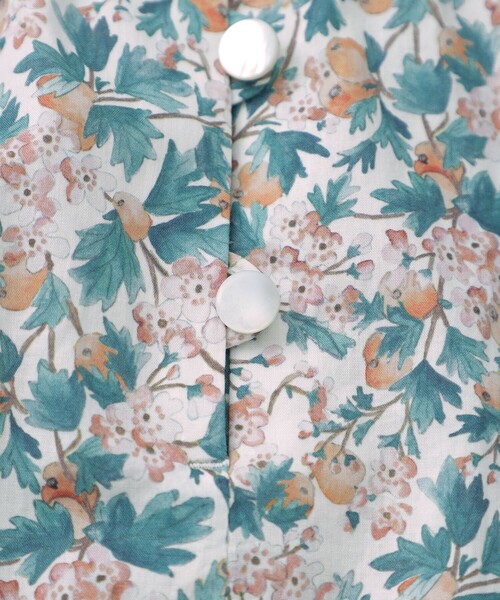AMACA（アマカ） ブラウス シャツ 「LIBERTY」SPRING ORCHARD 