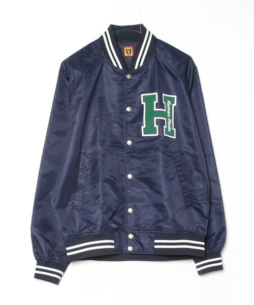 ヒューマンメイド NYLON BLOUSON Lナイロンブルゾン ネイビー HUMAN MADE - HUMAN MADE Nylon Blouson 