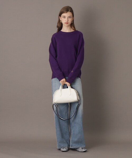 「DRESSTERIOR」 長袖ニット 38 ブルー レディース_画像6