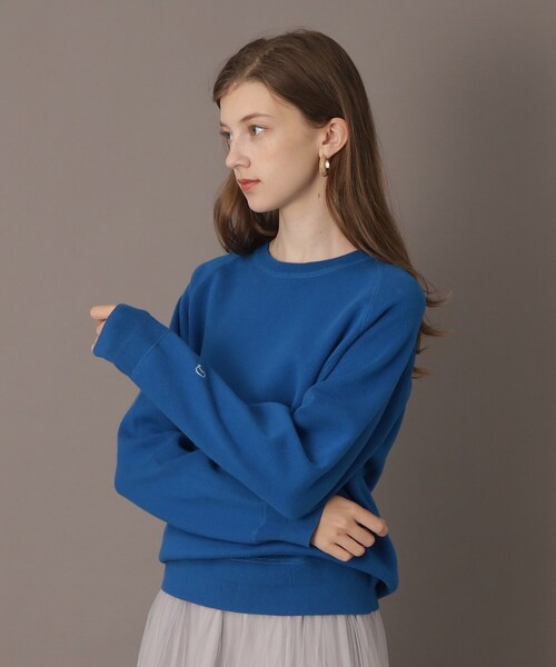 「DRESSTERIOR」 長袖ニット 38 ブルー レディース_画像7