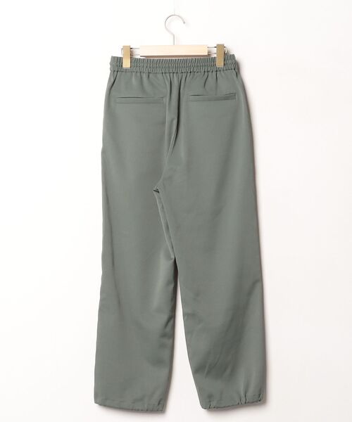 「green label relaxing」 イージーパンツ SHORT グリーン レディース_画像2