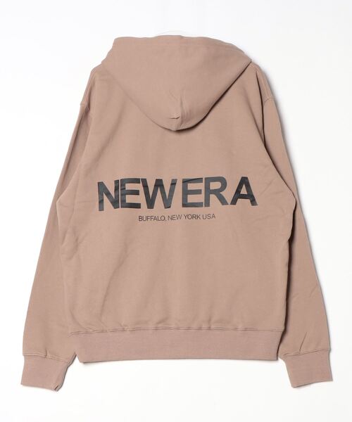 「NEW ERA」 プルオーバーパーカー L ブラック メンズ_画像2