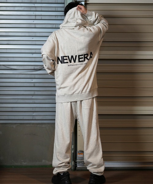 「NEW ERA」 プルオーバーパーカー L ブラック メンズ_画像5