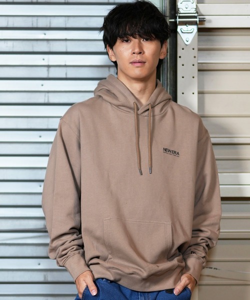 「NEW ERA」 プルオーバーパーカー L ブラック メンズ_画像6