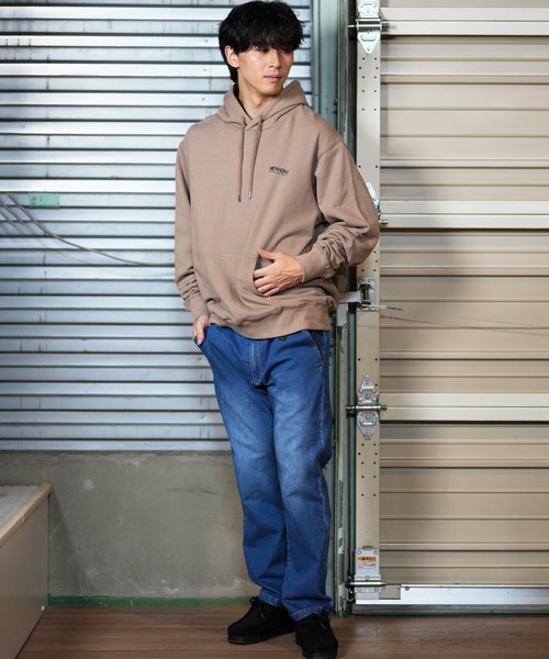 「NEW ERA」 プルオーバーパーカー L ブラック メンズ_画像7