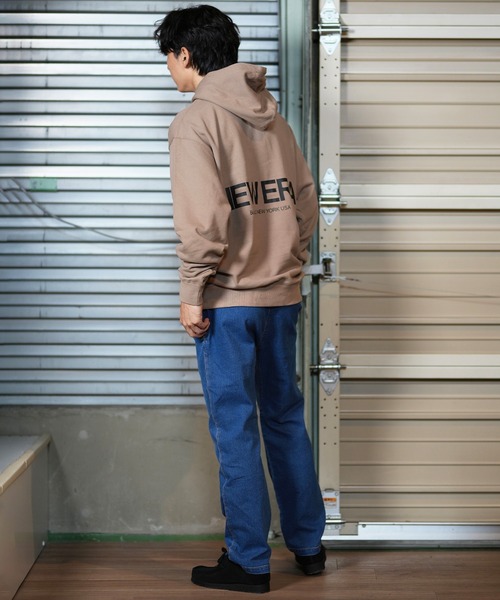 「NEW ERA」 プルオーバーパーカー L ブラック メンズ_画像8