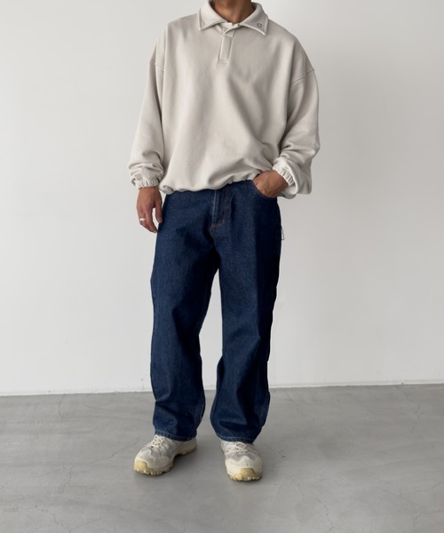 canal jeanビックトレーナー タイムセール46%OFF】choice_cnlポロスキッパートレーナー | CANAL