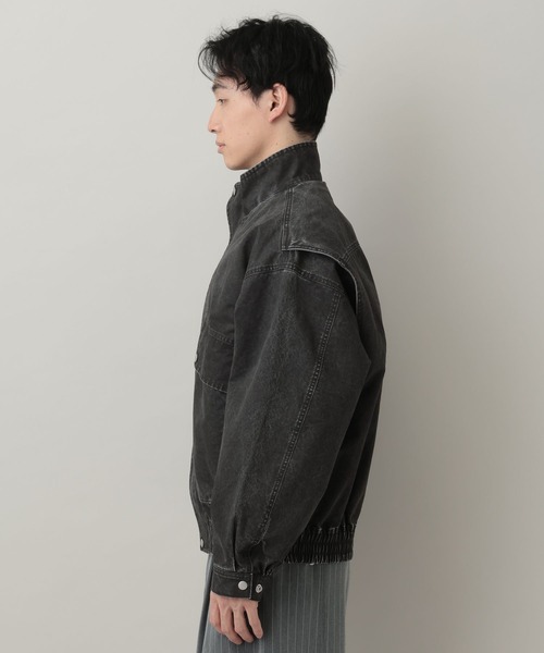 RAGEBLUE（レイジブルー） ブルゾン アウター Stand Neck Denim Bomber