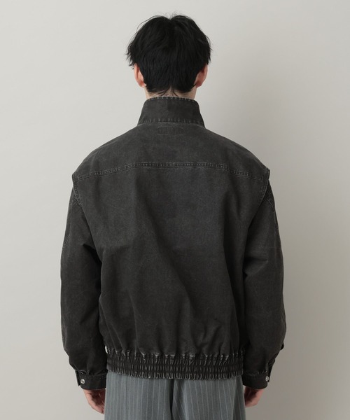 RAGEBLUE（レイジブルー） ブルゾン アウター Stand Neck Denim Bomber