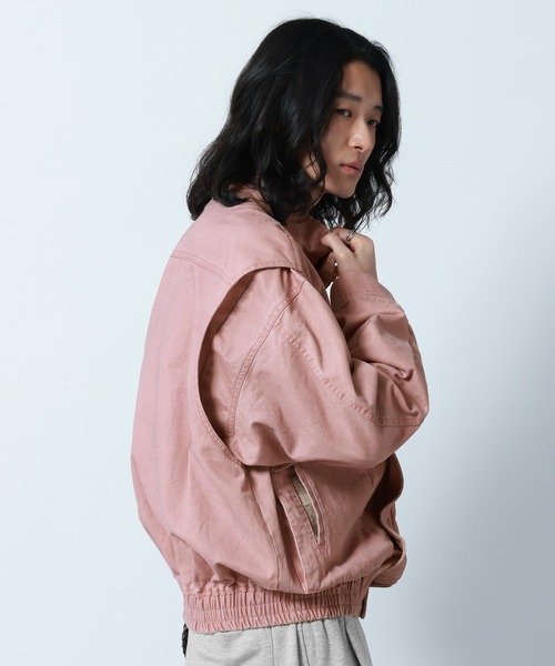 RAGEBLUE（レイジブルー） ブルゾン アウター Stand Neck Denim Bomber