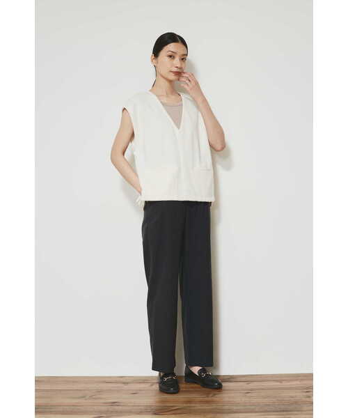 「human woman」 パンツ MEDIUM ブラック レディース_画像5