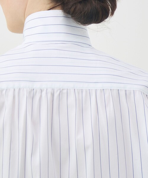 ブラウス シャツ BOURRIENNE AMAZONE BOL MARINE シャツ レディースの画像