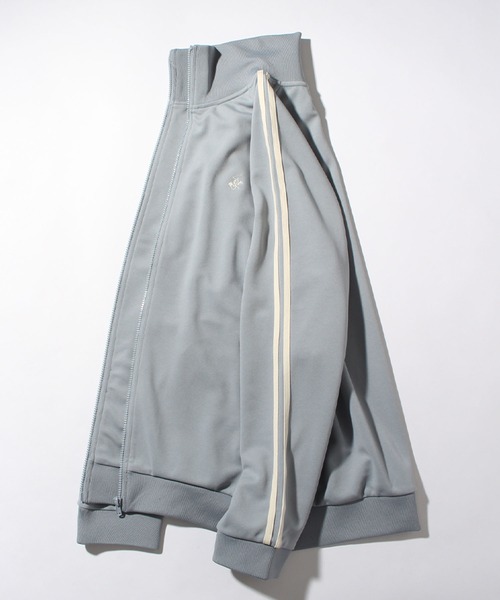 「BEVERLY HILLS POLO CLUB」 ジャージブルゾン LL グレー メンズ_画像3