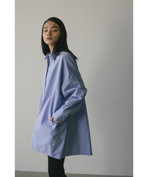 「STYLEMIXER」 長袖シャツ FREE サックスブルー レディース_画像6