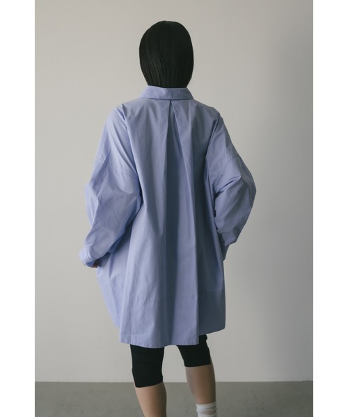 「STYLEMIXER」 長袖シャツ FREE サックスブルー レディース_画像8