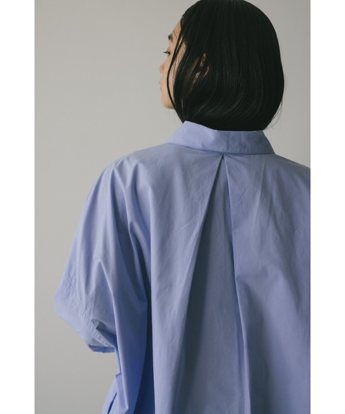「STYLEMIXER」 長袖シャツ FREE サックスブルー レディース_画像9