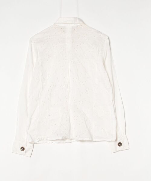 「PHILOSOPHY DI ALBERTA FERRETTI」 刺繍長袖シャツ - ホワイト レディース_画像2