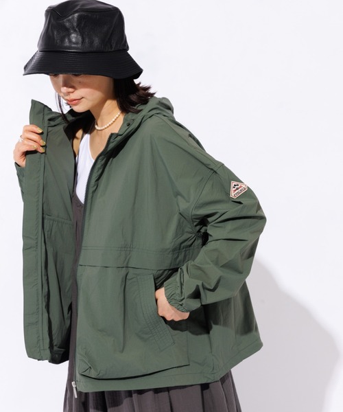 PYRENEX サイズ38 薄手アウター Pyrenex（ピレネックス） ナイロンブルゾン 38 カーキ レディース