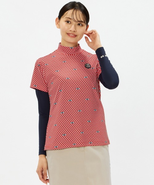 and per se（アンパスィ） tシャツ 半袖 COOL is COOL プリンテッド