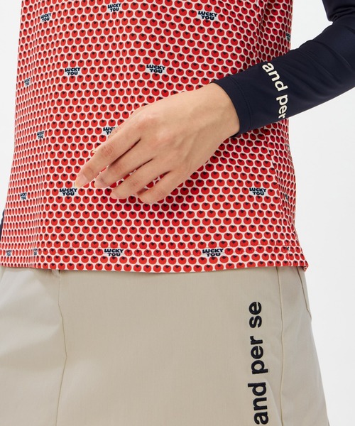 and per se（アンパスィ） tシャツ 半袖 COOL is COOL プリンテッド
