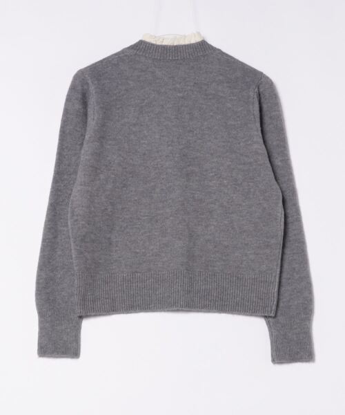 「Achic」 カーディガン M グレー レディース_画像2