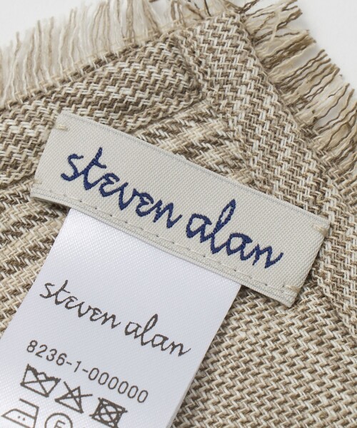 STEVEN ALAN（スティーブンアラン） マフラー ストール 「Steven Alan