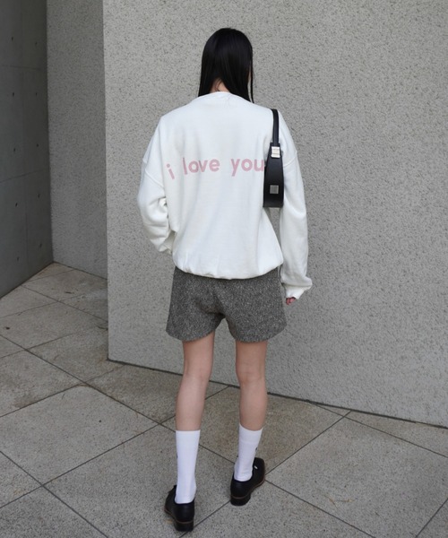 「ENCIRCLE」 スウェットカットソー 1 ホワイト レディース_画像7