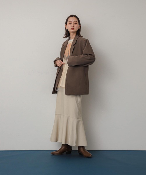 「SENSE OF PLACE by URBAN RESEARCH」 テーラードジャケット ONE グレー レディースの画像