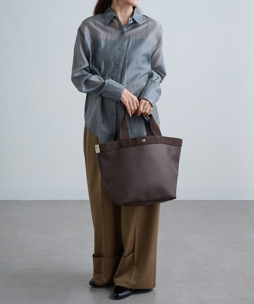 「A by MAGASIN DE MODE」 トートバッグ FREE チャコールグレー レディース_画像8