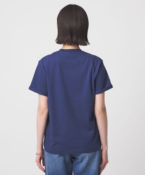 tシャツ 「Gymphlex」ショートスリーブ エンブロイダリー Tシャツ レディースの画像