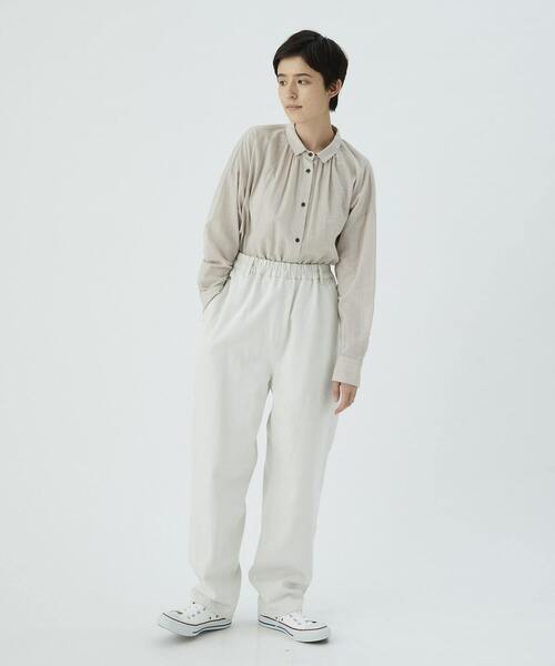 「conges payes ADIEU TRISTESSE」 イージーパンツ 38 ベージュ レディース_画像6
