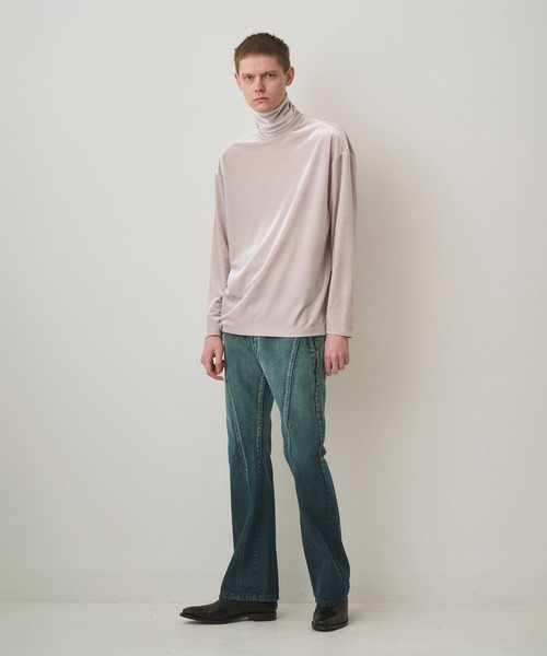 「Juha」 長袖Tシャツ 3 アイボリー メンズ_画像8