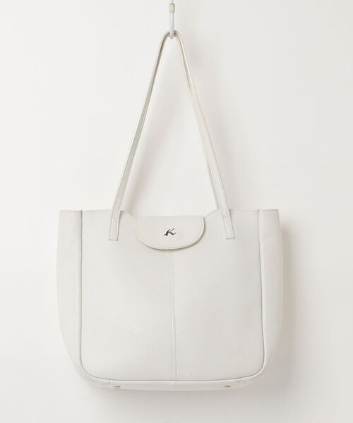 新品♡キタムラ♡レザー♡トートバック♡ホワイト Kitamura（キタムラ） トートバッグ - ホワイト レディース : ZOZOTOWN