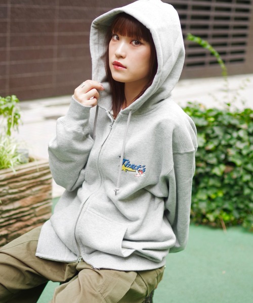 That's life ジップアップパーカー LARGE ブラック メンズ : ZOZOTOWN