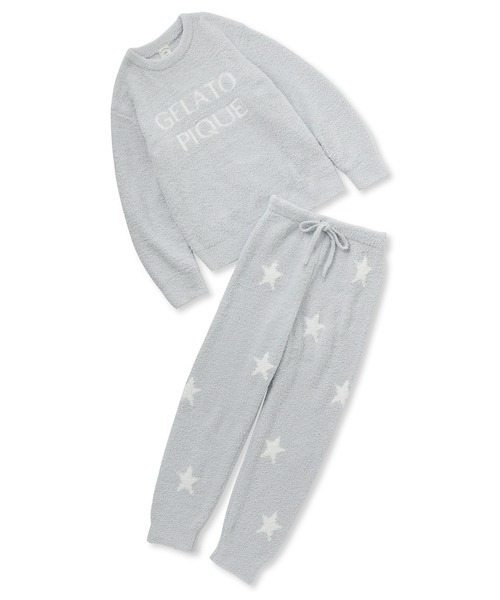 gelato pique（ジェラートピケ） セットアップ ONE SIZE ブルー