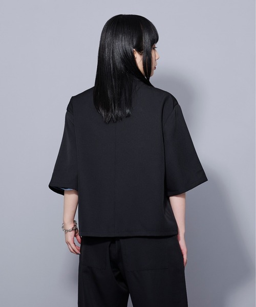 「Ellno Loset」 ジャケット MEDIUM ネイビー メンズ_画像4