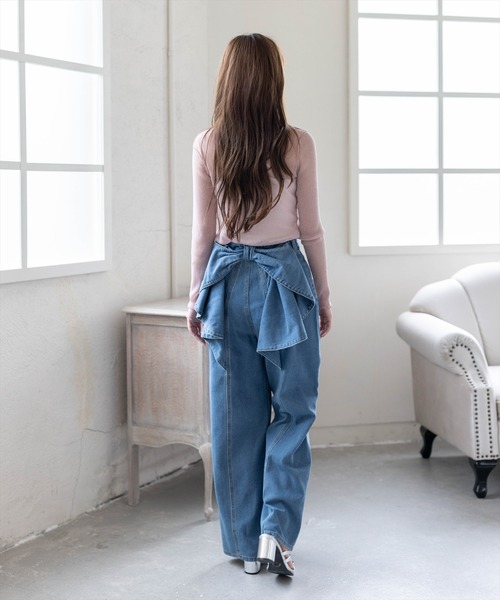 clear ジーンズ デニム デニムパンツ 「低身長対応／サイズ展開あり
