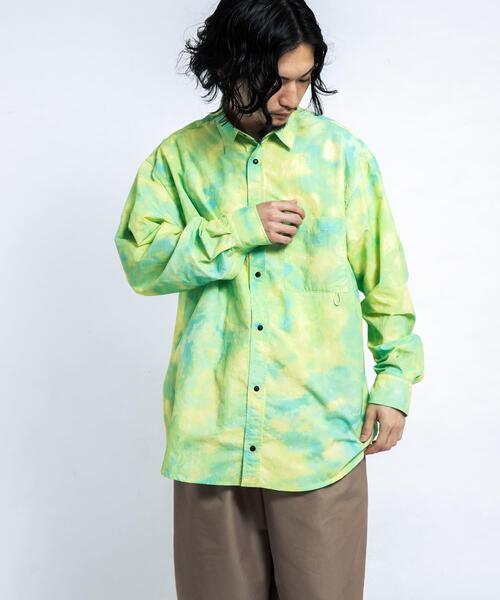「EKAL」 長袖シャツ X-LARGE グレー メンズ_画像3