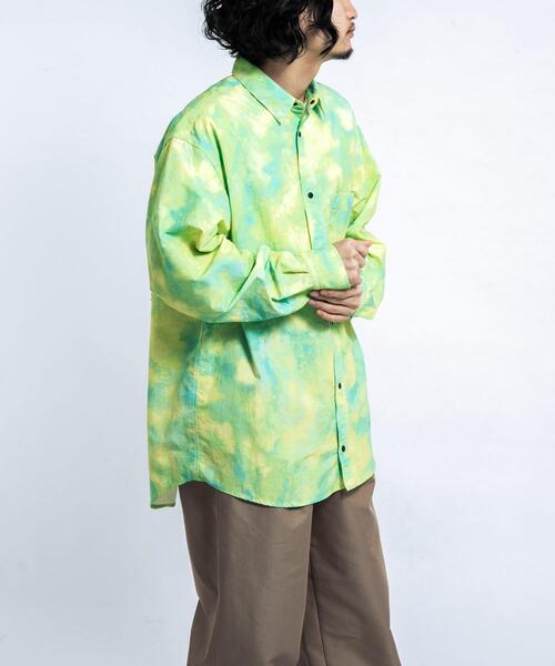「EKAL」 長袖シャツ X-LARGE グレー メンズ_画像4