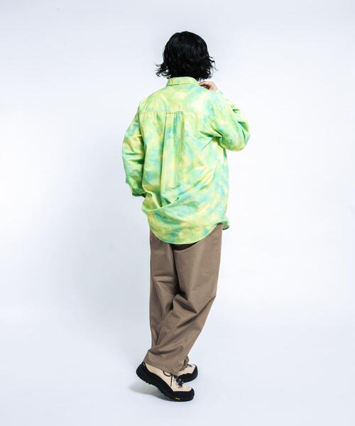 「EKAL」 長袖シャツ X-LARGE グレー メンズ_画像8