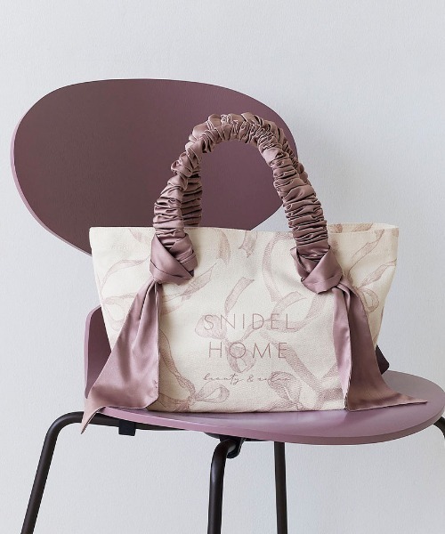 「SNIDEL HOME」 ハンドバッグ FREE グレー レディース_画像9