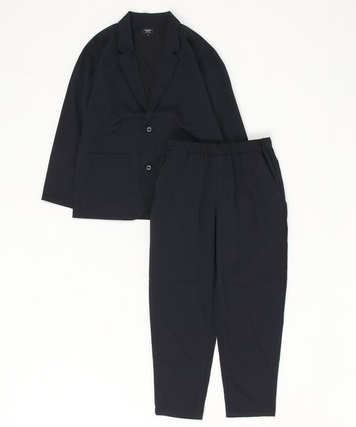 「BEAMS HEART」 セットアップ X-LARGE ネイビー メンズ_画像2