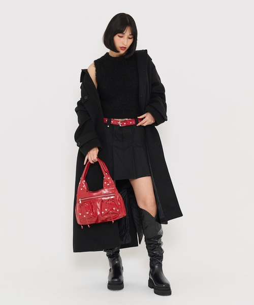 「TINA:JOJUN」 ハンドバッグ F ブラック レディース_画像8