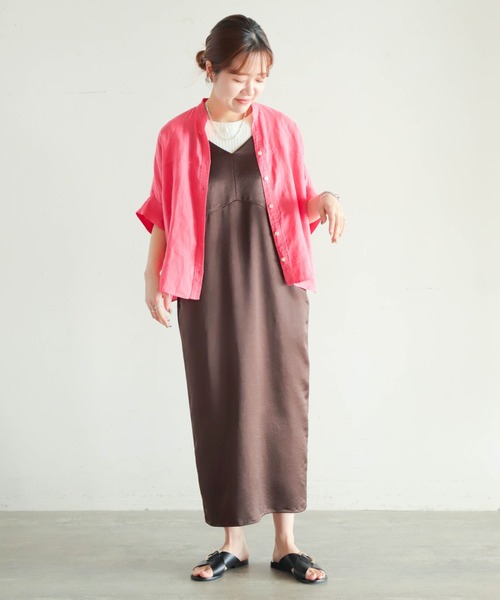 「NOMBRE IMPAIR」 半袖シャツ FREE ピンク レディース_画像5